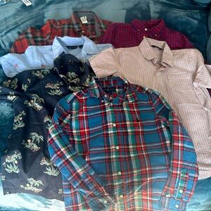 Boys button down shirts